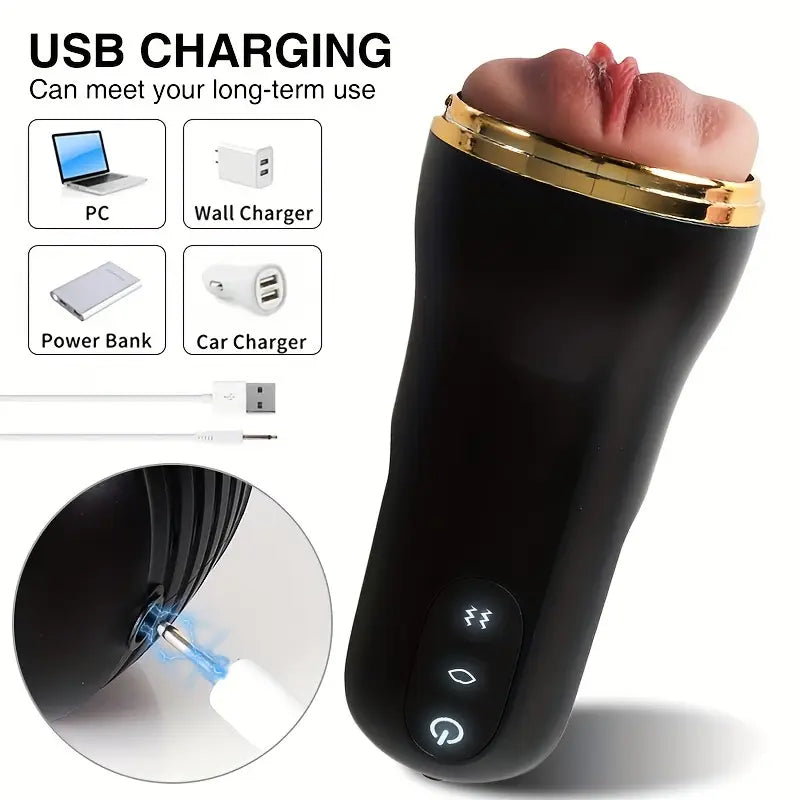 UltraGrip Intense Vacuum Masturbator🔥✨