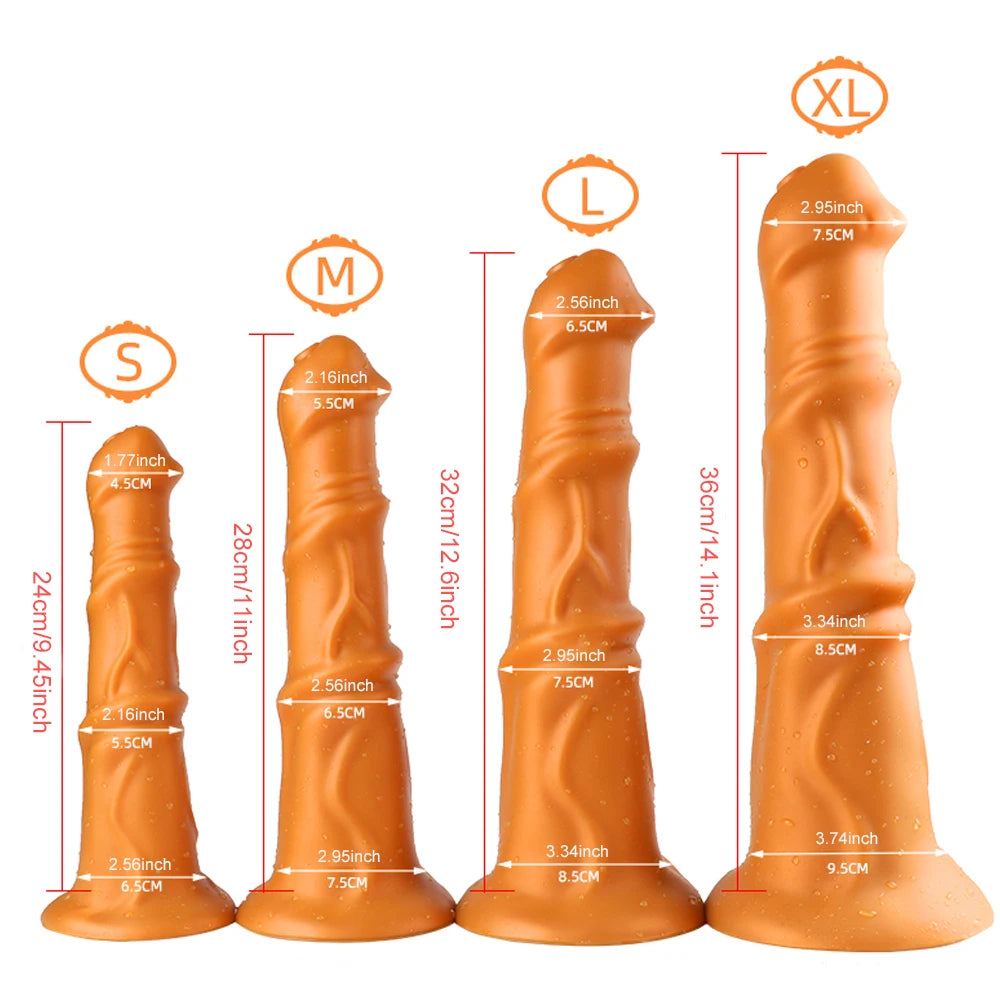 GirthKing XL Suction Dildo ππͺπ₯