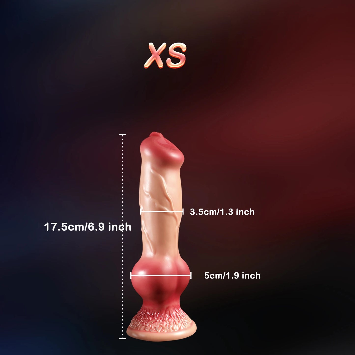 KnotRush XL Suction Dildo 🔥💦💪