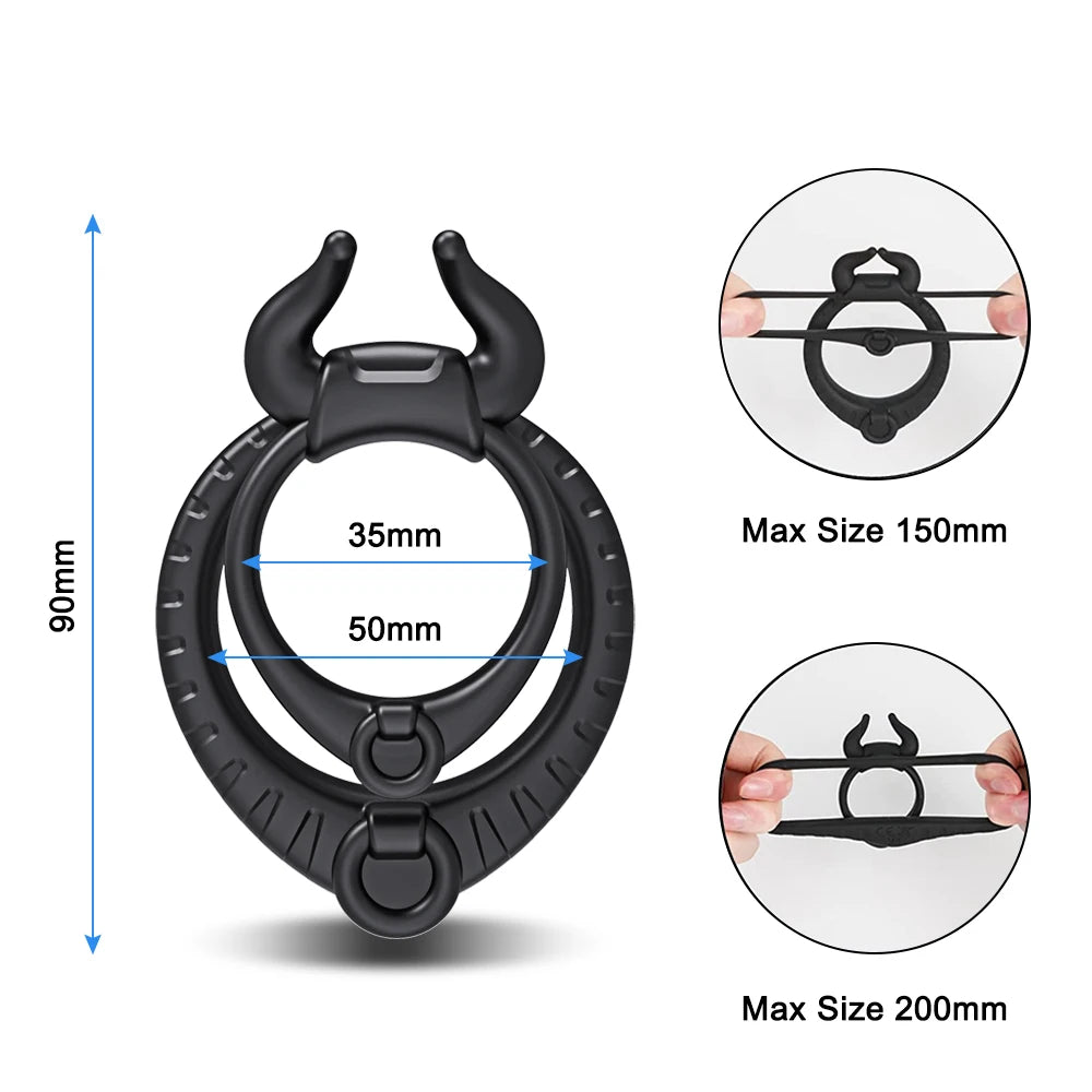 Dual Horn Vibe Ring β Wild Pulse Edition π€ππ¦