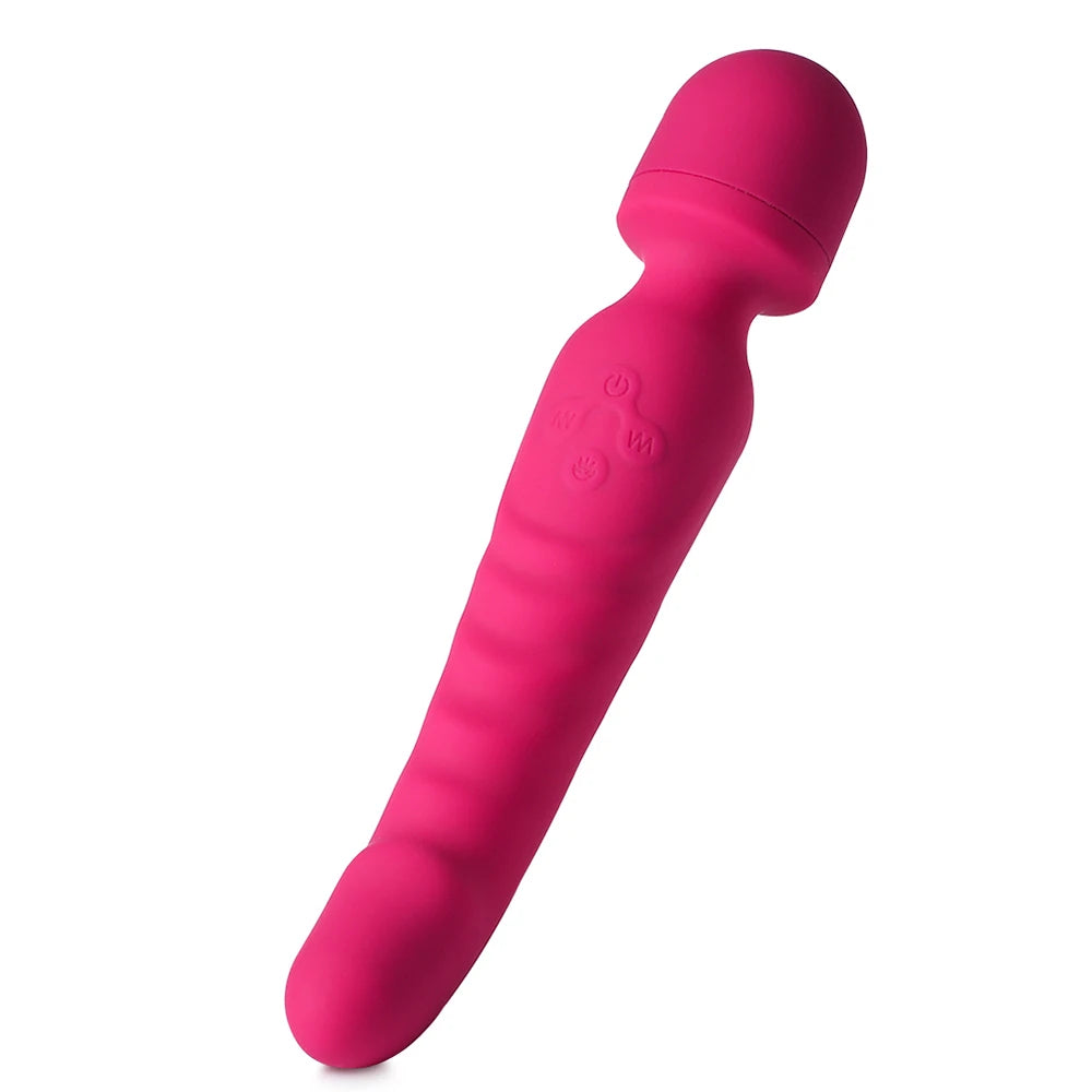 HeatSpire – 360° G-Spot Flicker Wand with Heating Pulse 🔥💦💜