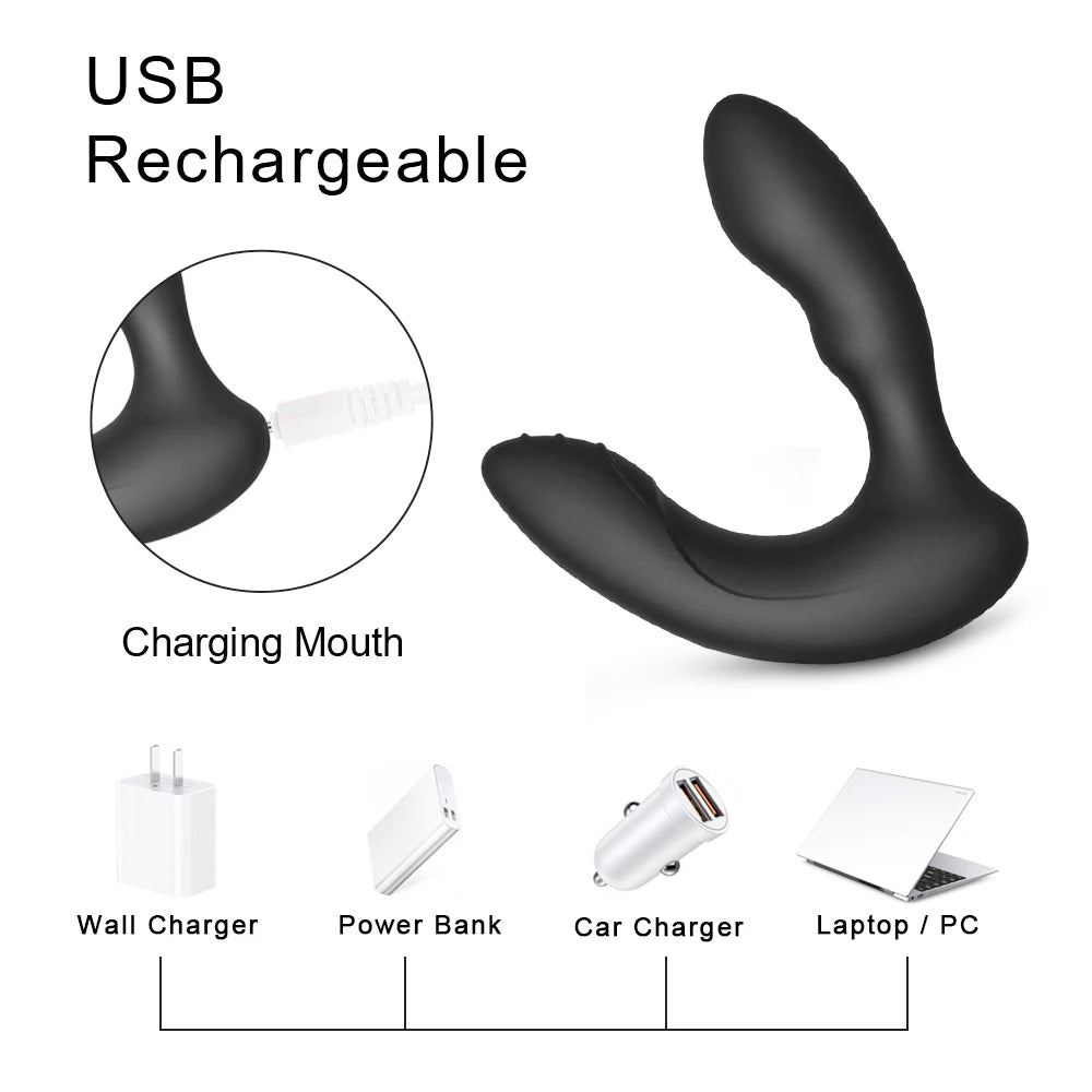 DEEPPLAY – Dual Motor Prostate Vibrator with 11+11 Modes 🔥