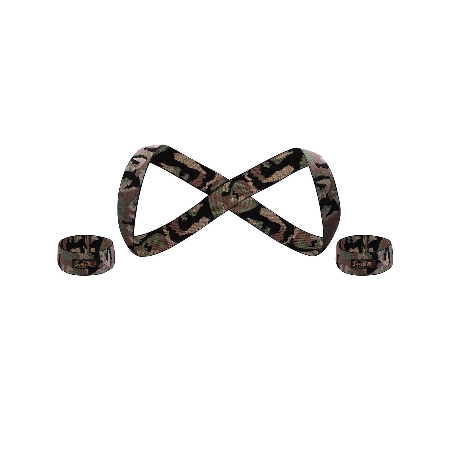 Camo Grip Chest Harness – 3-Piece Power Band Edition 💪🫦