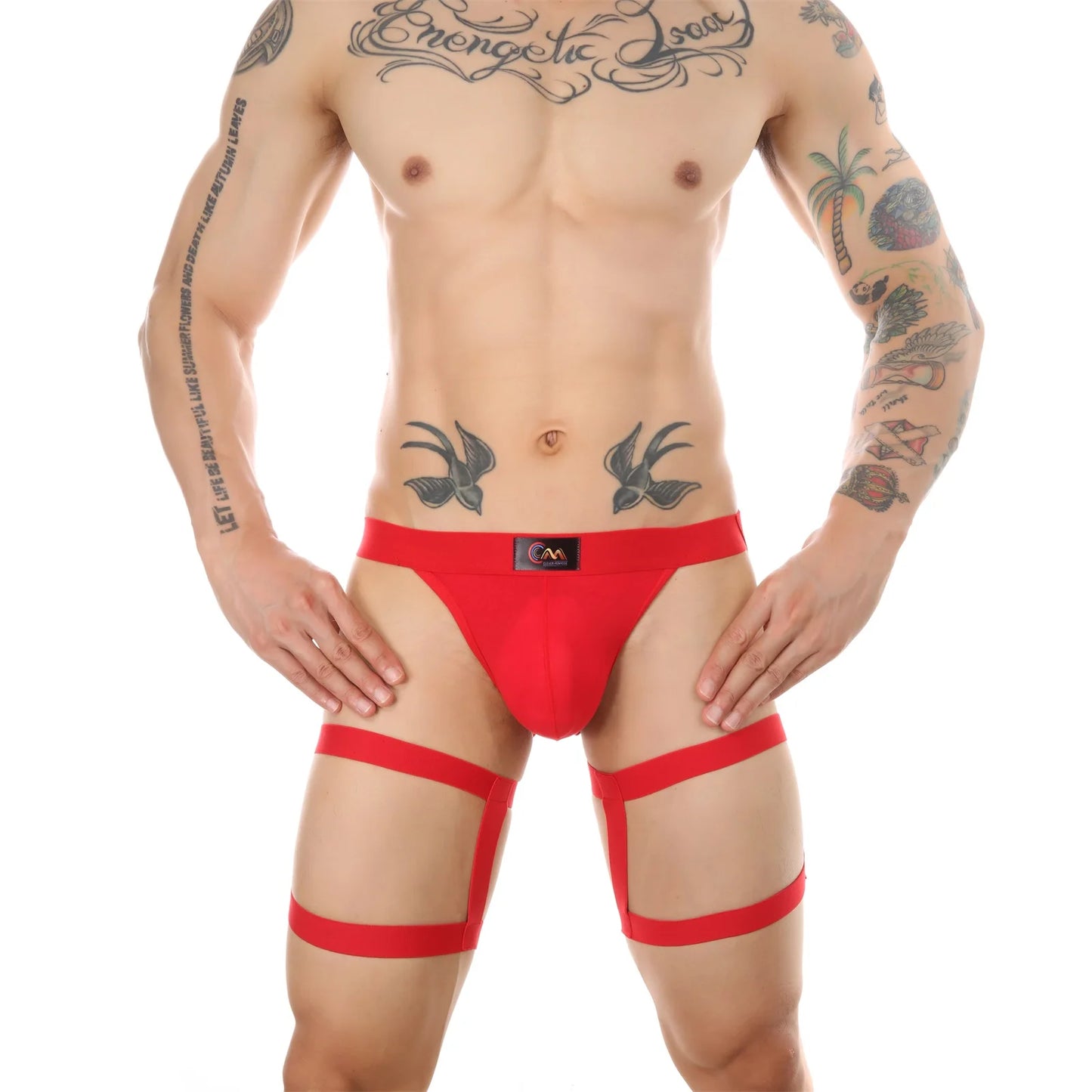 Grip & Garters – Bulge Pouch T-Back Jockstrap Edition 🖤💥