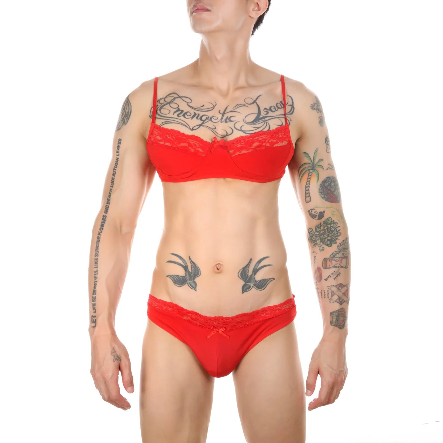 SoftWhimsy Lace Bra & Panty Set β Sissy Edition π