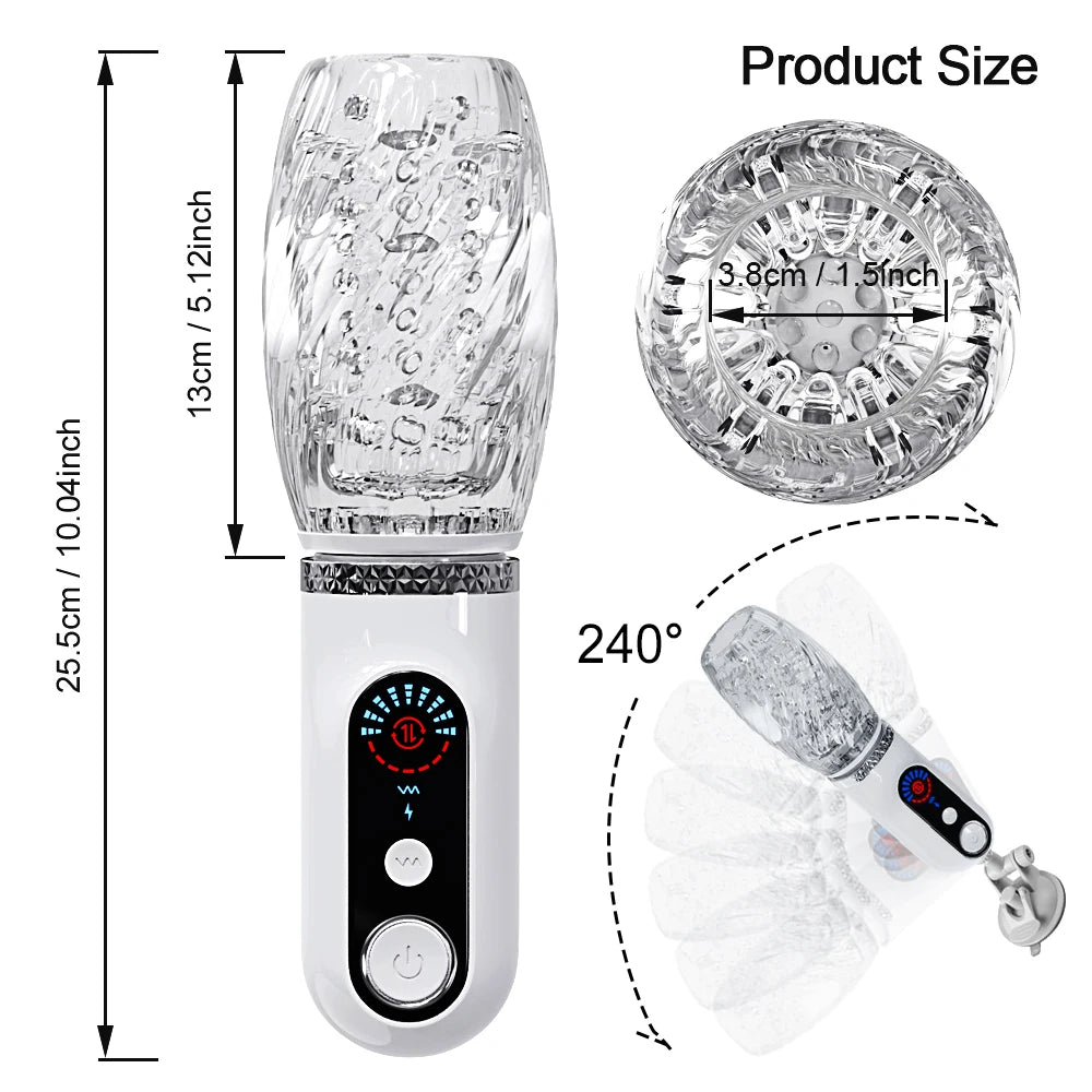 FusionThrust X – Triple-Motor Vaginal, Oral & Blended Pleasure Machine 💥👄