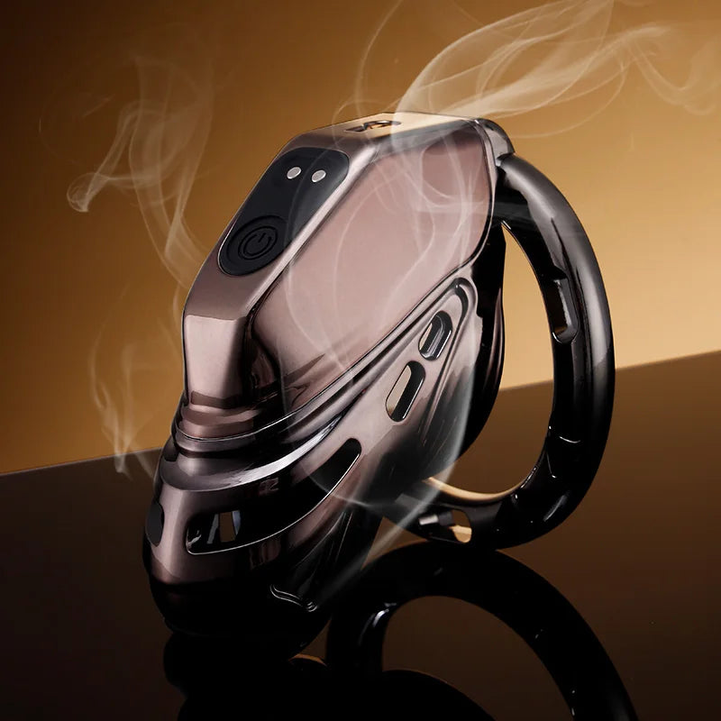 VoltCage Electro Lock – App-Controlled Chastity Cage 🔒⚡