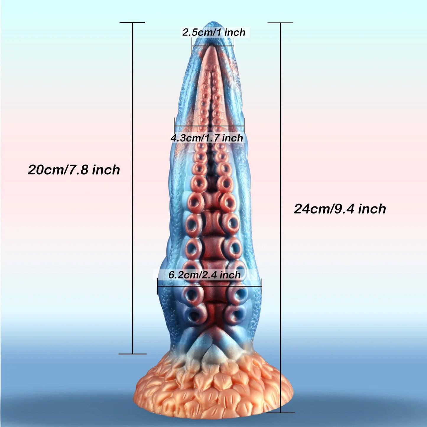 DeepSea Desire Tentacle Dildo – Alien Fantasy Meets Intense Pleasure 🐙💜💦