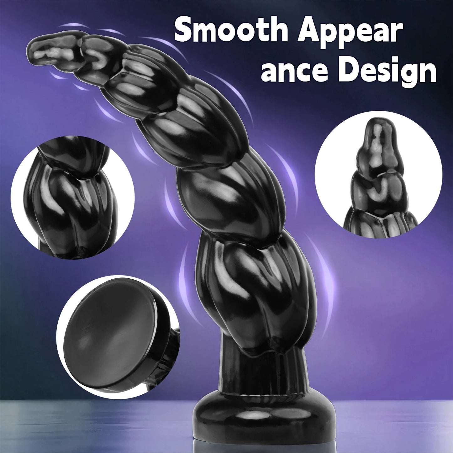 SpiralMaster Deep Drill Anal Plug 🖤💥🍑