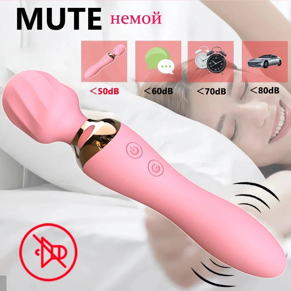VelvetPulse Mini Wand Massager 💓✨