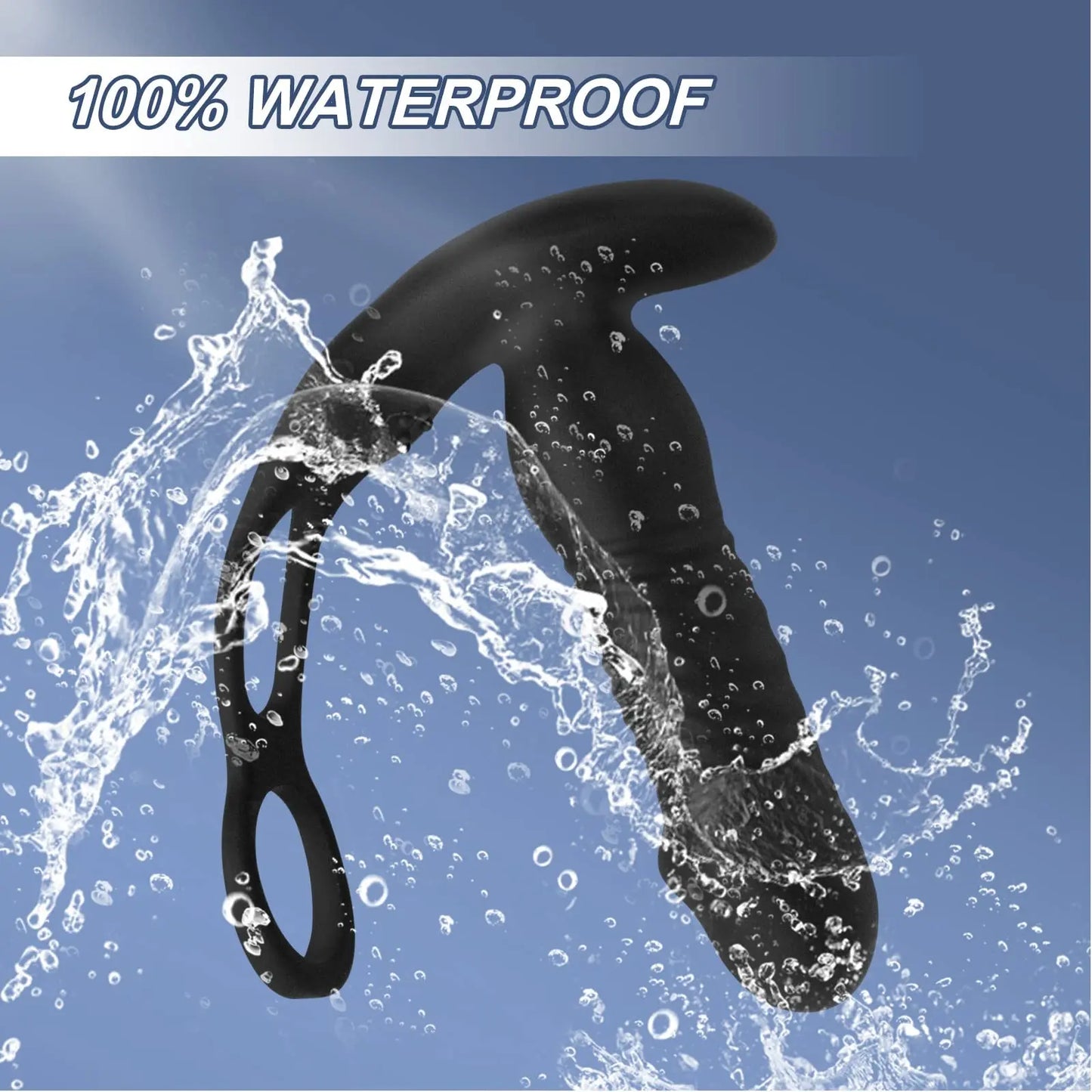 STORMRIDER – Telescopic Vibe Plug with Lock Ring Control ⚡💦