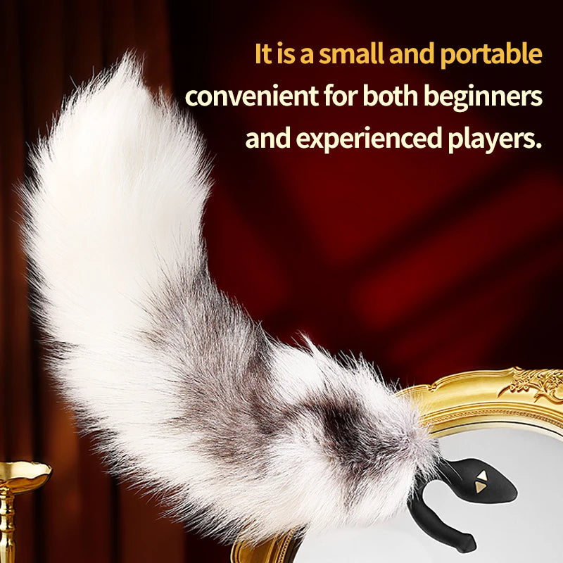 Estim FoxTail Plug 🐾⚡🎁