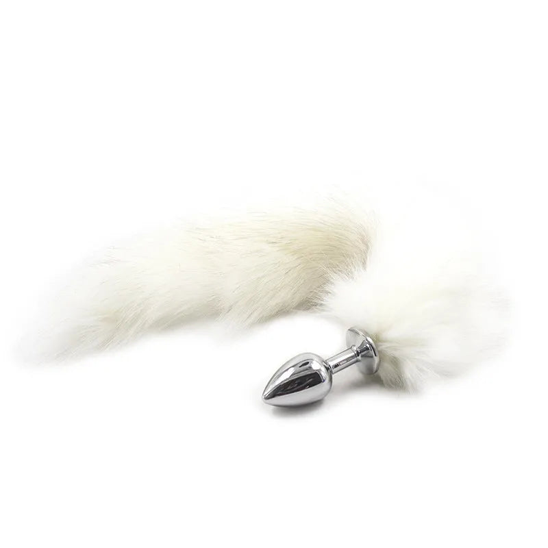 FoxyTamer β Classic Metal Plug with Realistic Tail Tease π¦ππ₯