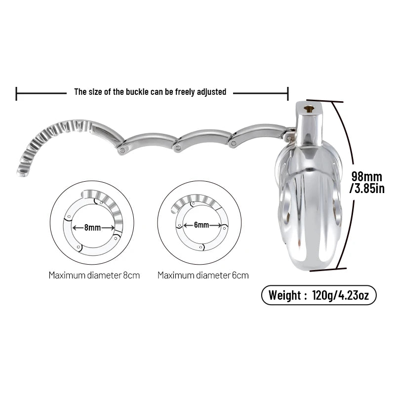 AeroLock Breathable Chastity Device 🔐💦