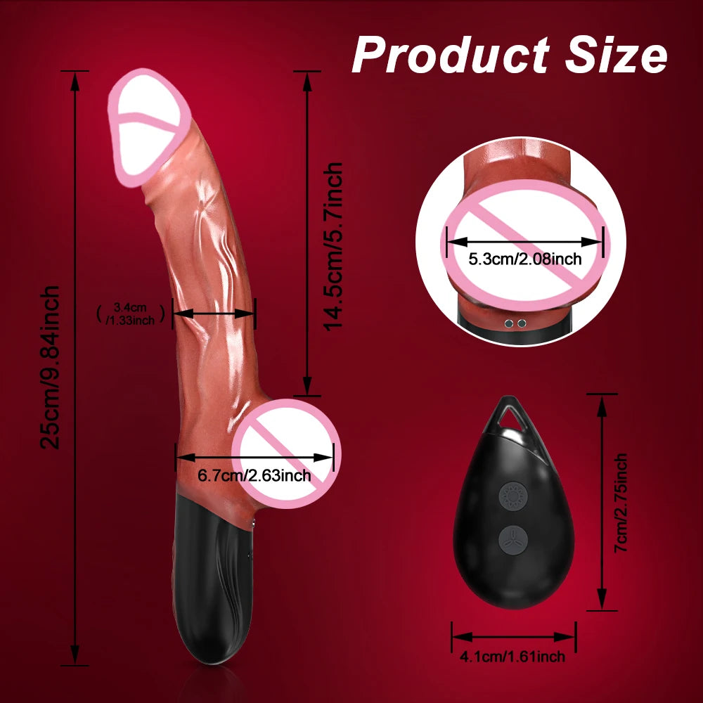 ThrustFlex – Adjustable Angle Dildo with Deep Telescopic Action 🔥🍑🔁
