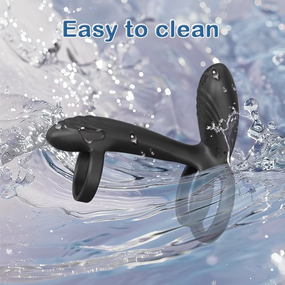 VibeLock 360 – Dual Motor Twisting Cock Ring