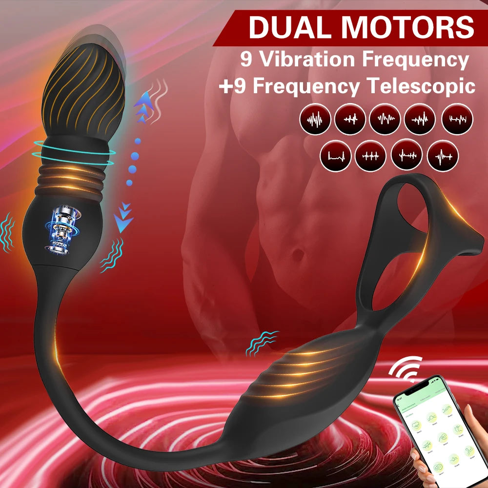 Inferno Flex โ App-Controlled Telescopic Prostate Massager ๐ฅ๐ฑ๐