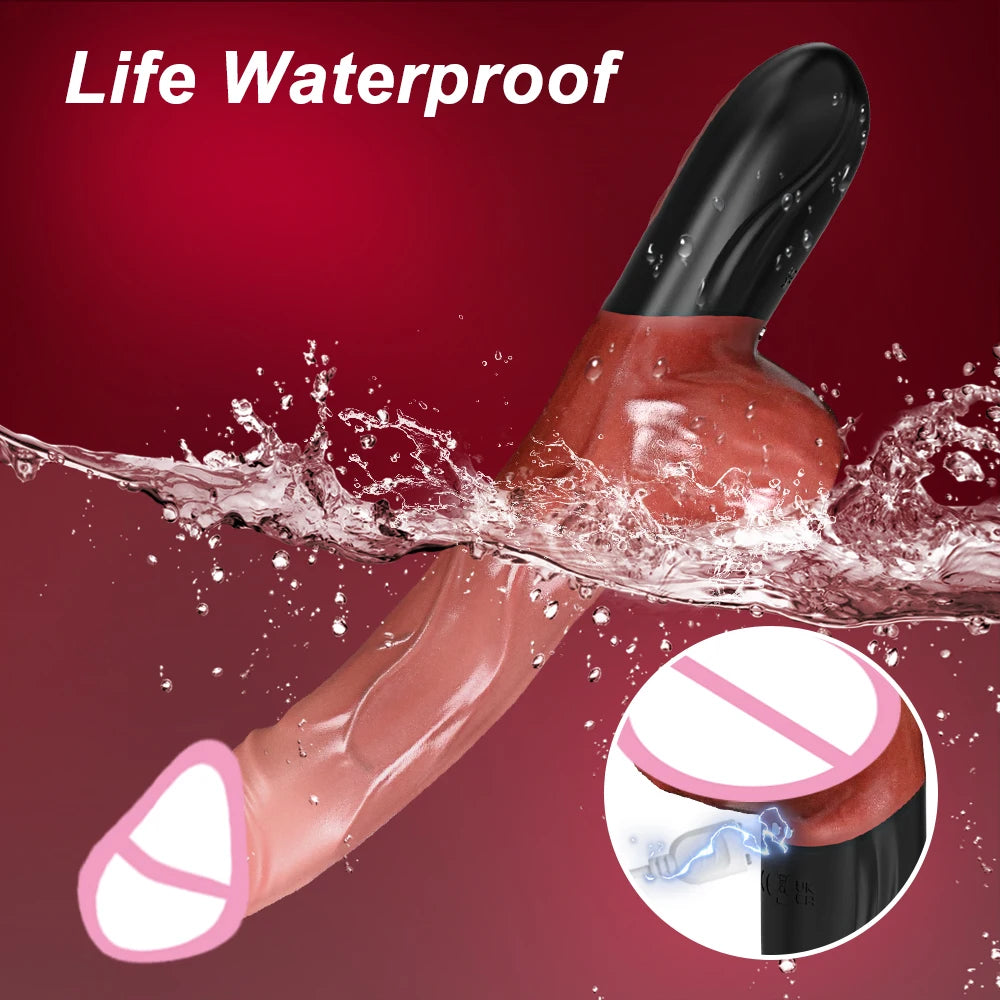 ThrustFlex – Adjustable Angle Dildo with Deep Telescopic Action 🔥🍑🔁