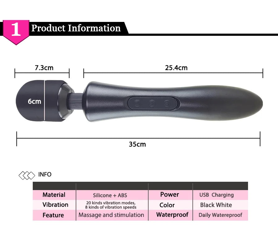 Midnight Surge Wand ⚡🖤💦