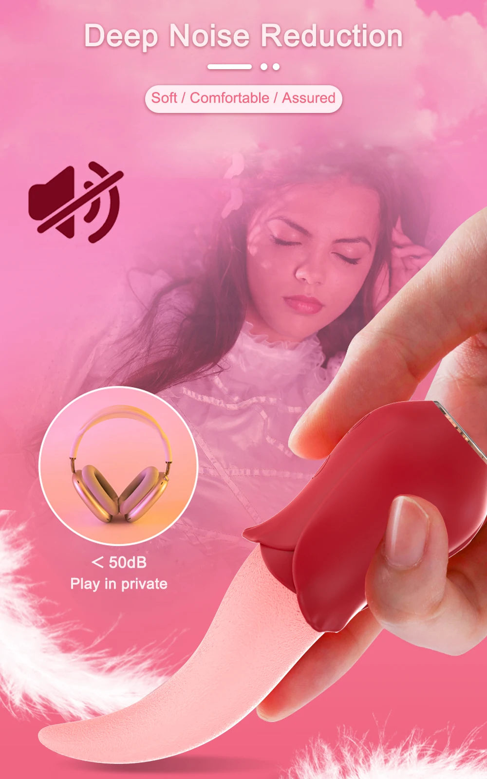 RoseLick Tongue Vibrator πΉπ¦