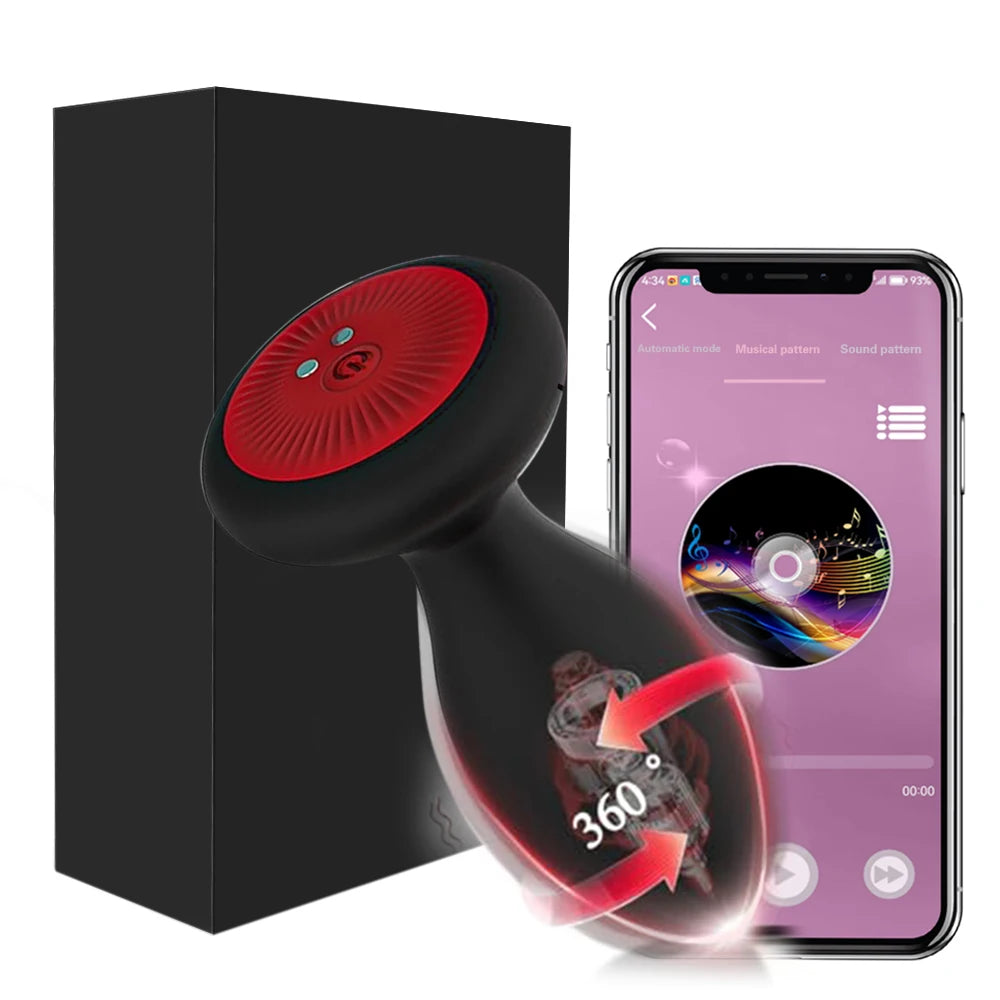 TwistRush 360° Rotating Butt Plug 🔥