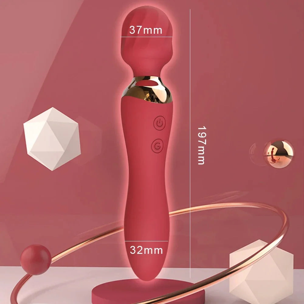 VelvetPulse Mini Wand Massager 💓✨
