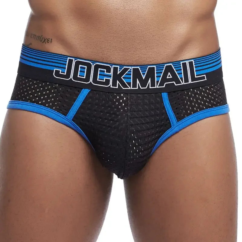 Contrast Trim Mesh Briefs
