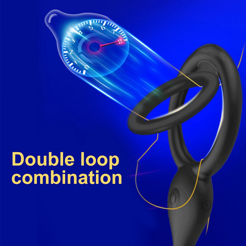 Inferno Grip β Dual-Ring Prostate Tease Plug π₯ππ₯