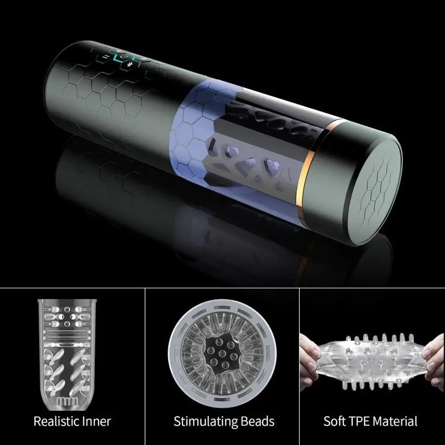 TwistMaster Bluetooth Rotating Stroker😈💦