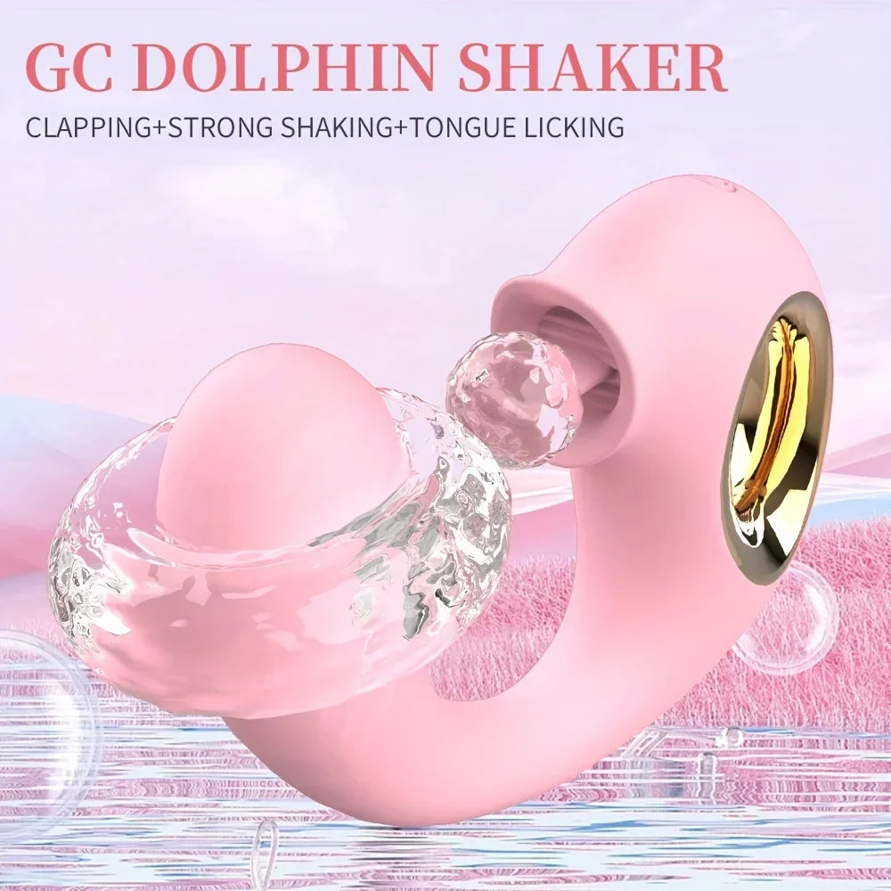 Blush Drip – GC Clit & G-Spot Dolphin🌊💖
