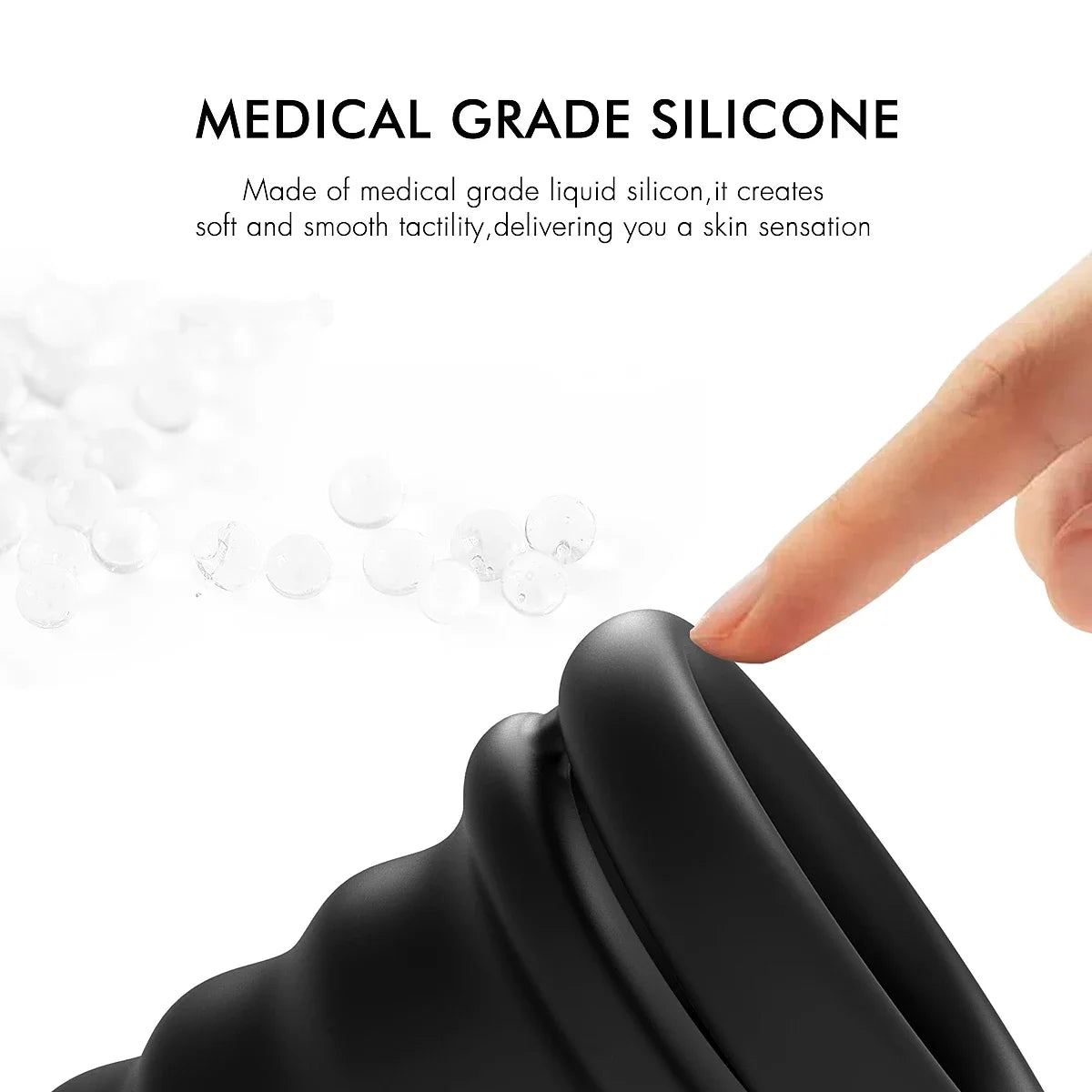 Blackout Grip – Spiral Cock Cage Enhancer 🖤⏱️