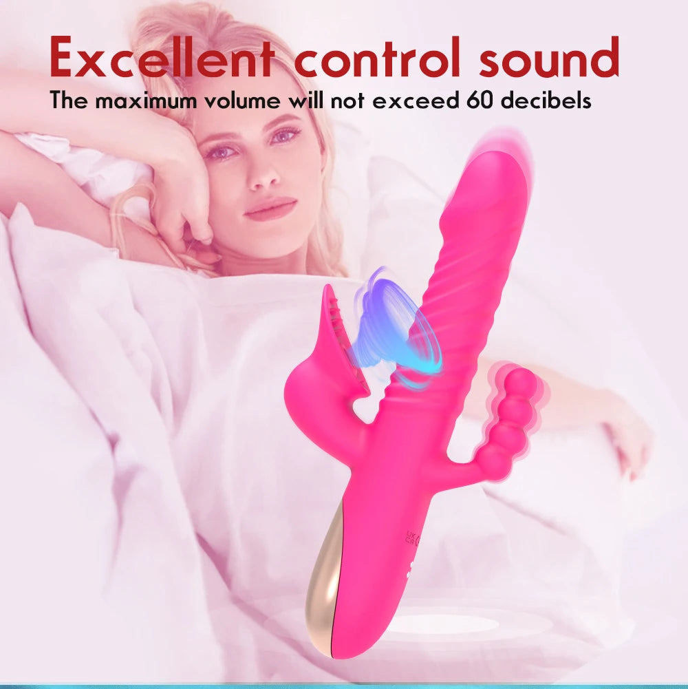 Triple Tease β Sucking, Stretching & Vibration Wand π