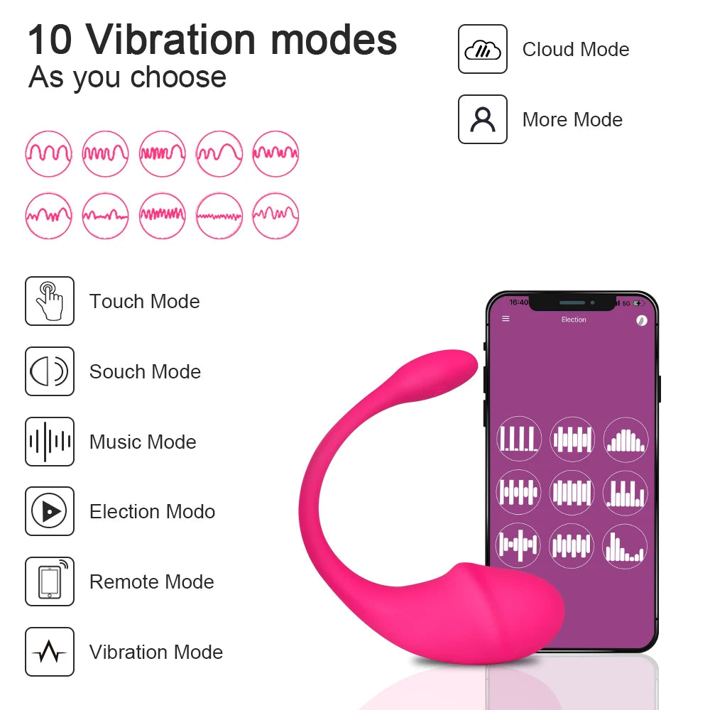 PulseBloom App Egg – Smart G-Spot Pleasure 💓
