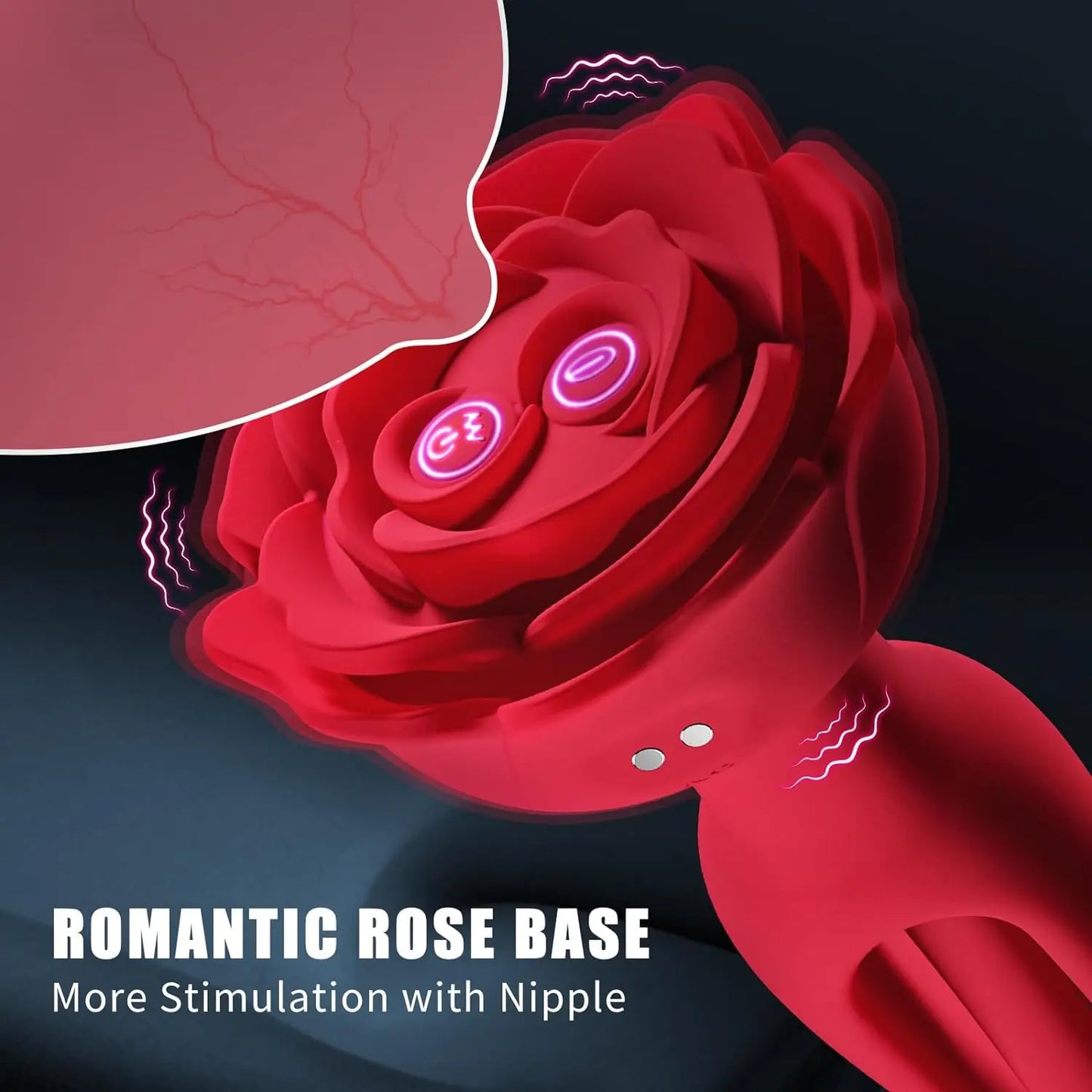 RoseThrob β Vibrating Flower Plug for Girls Who Bloom Wild πΉππ
