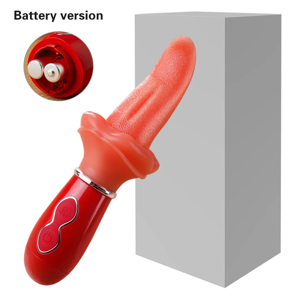 LushLick Realistic Tongue Vibrator ๐ฆ๐