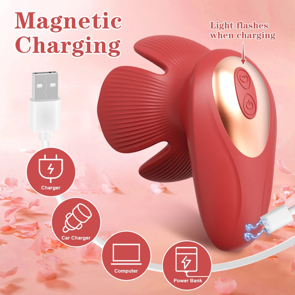 Petal Grip Breast Massager 🌸💓