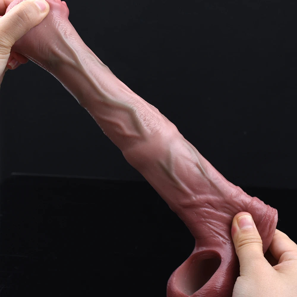 MegaGrip – Thick Boost Vein Sleeve with Ball Harness
