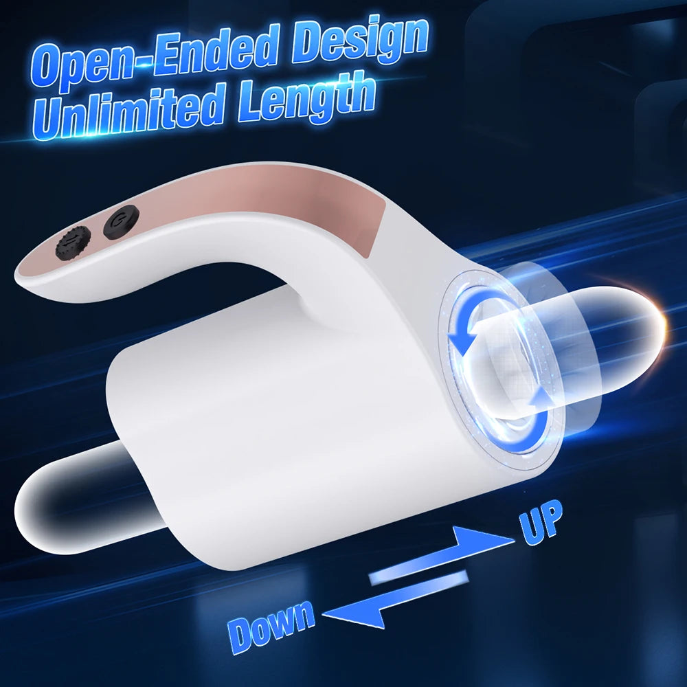 AutoGrip Twist – Rotating Telescopic Pleasure Cup 💦🔁