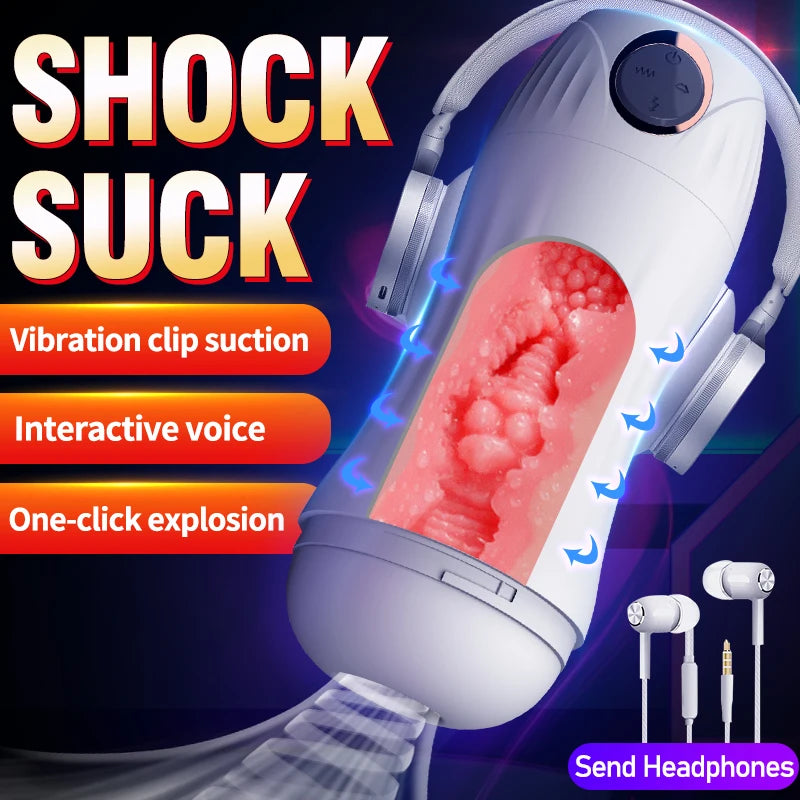 Shock Suck Interactive Masturbator ππ¦
