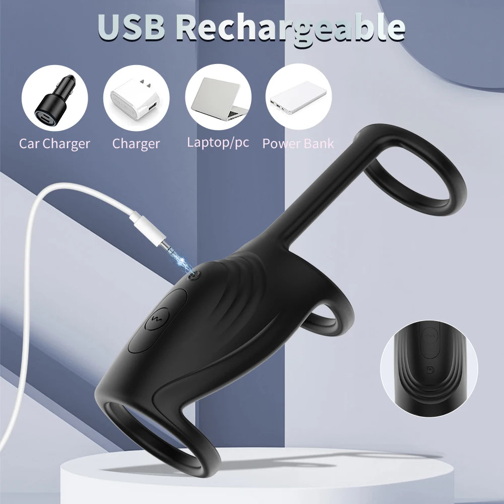 PowerLock 3X App-Controlled Triple Cock Ring 💥🚀