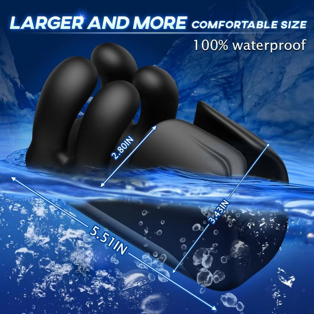 GripTease X – 10-Finger Tapping & Vibe Trainer for Total Glans Control 🔥🖐️💦