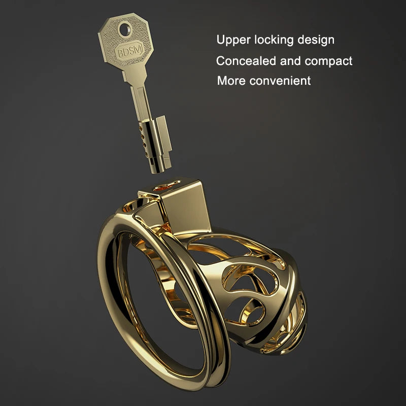 Sevandas Premium Resin Chastity Cage – Gold Edition ✨