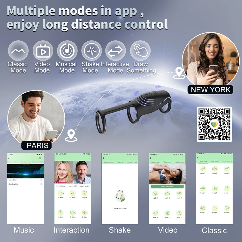 PowerLock 3X App-Controlled Triple Cock Ring 💥🚀
