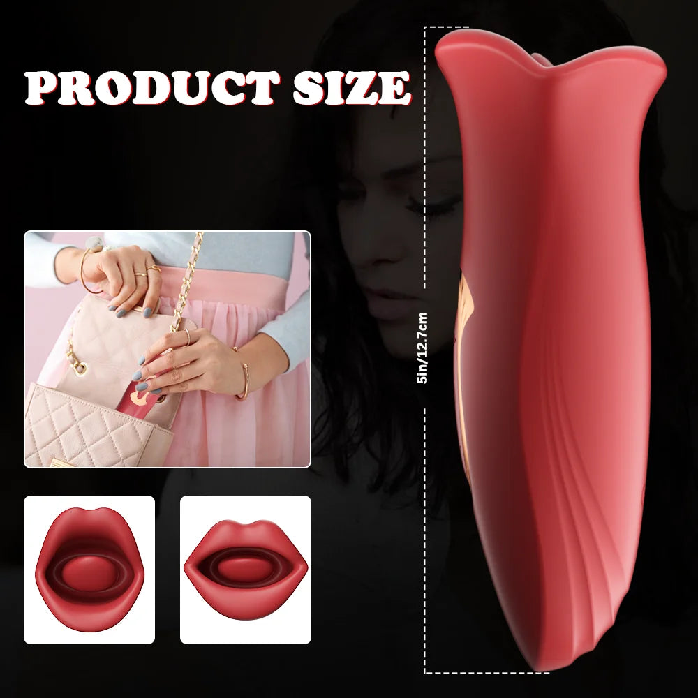 Velvet Pulse – Tongue-Flicking Clit Teaser with Magnetic Charge 💋⚡🍓