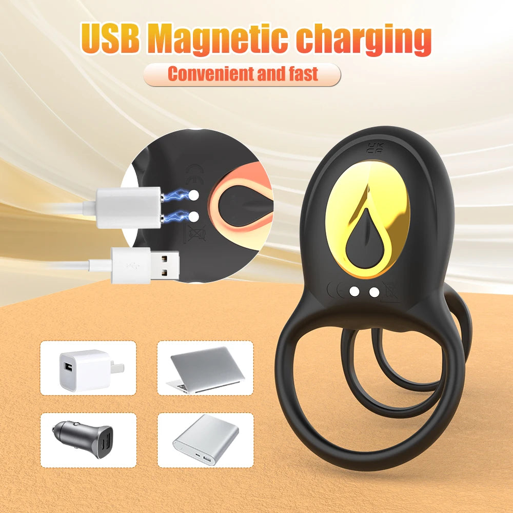 RosePulse Pro โ Dual-Motor Cock Ring with Remote & App Control ๐น๐ฑ