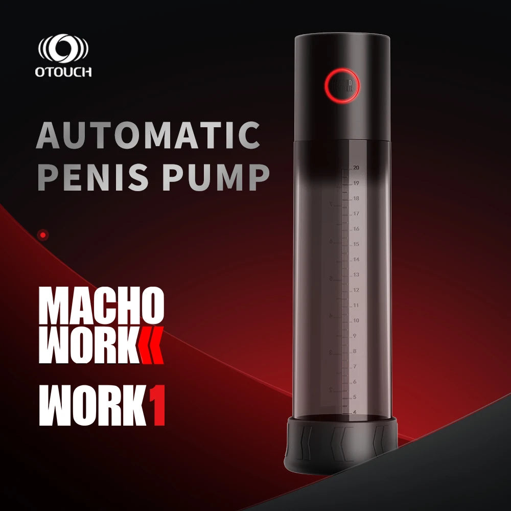 MACHO WORK 1 โ Smart Vacuum Penis Pump