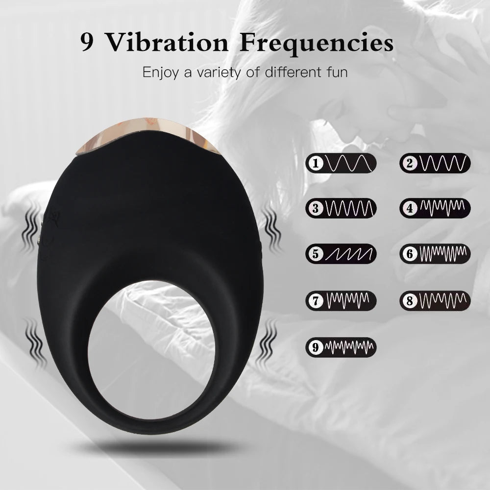 9X Pleasure Boost Cock Ring 🔥🍆💣