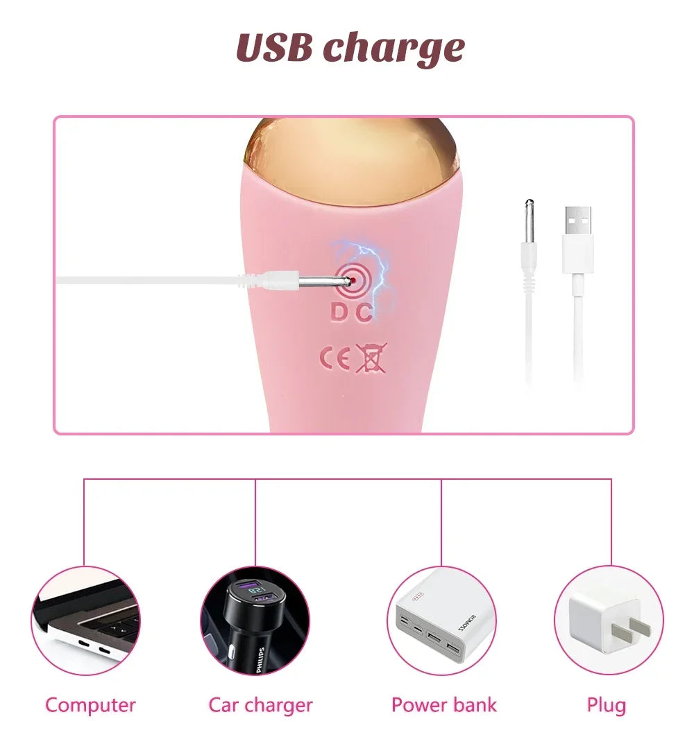 VelvetPulse Mini Wand Massager 💓✨