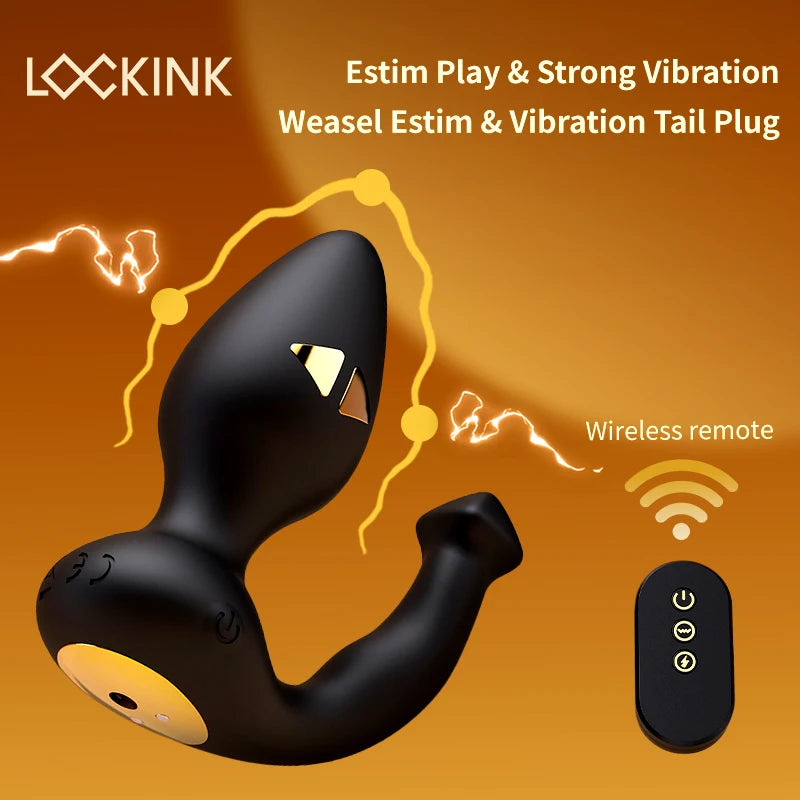 Estim FoxTail Plug 🐾⚡🎁