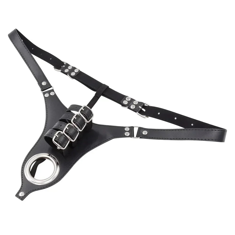 StrapLock O-Ring Chastity Harness ππ₯